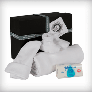 BABY BASICS WHITE GIFT BOX