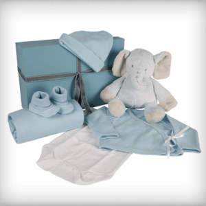 BLUE ELEPHANT BABY GIFT BOX