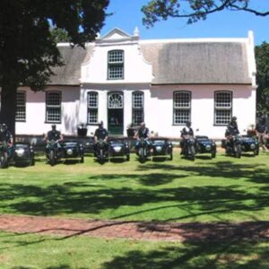 SIDECAR MOTORCYCLE CHAUFFEUR DRIVEN ADVENTURE (1 or 2 passengers)- Cape Winelands