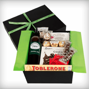 CHOCOLATE SAUCE DESSERT GIFT BOX