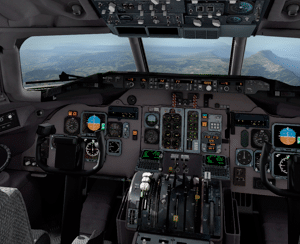 JET AIRLINER SIMULATOR GROUP EXPERIENTIAL LEARNING SESSION 2 hrs (group of 3)-  Johannesburg/Pretoria